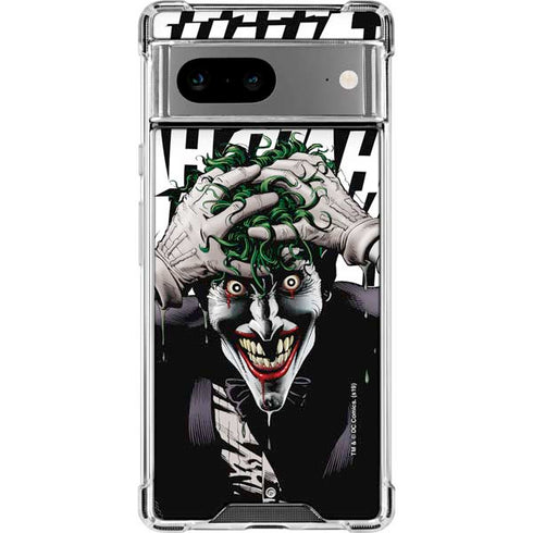 DC Comics The Joker Killing Joke Variant Cover Art by Brian Bolland Google Pixel 8a Clear Case